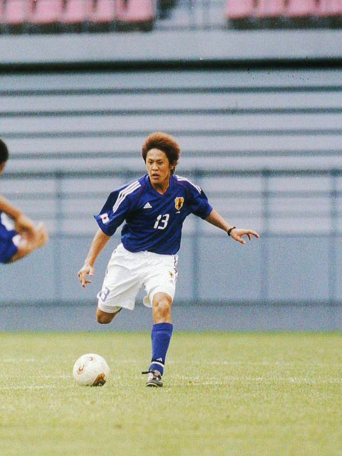 中学生時代、サッカー選手として活躍していた頃の高橋良太